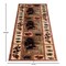 Flash Furniture 2' x 7' Brown Mother Bear & Cubs Olefin Area Rug OKR-RG1114-27-BN-GG - alternate 6